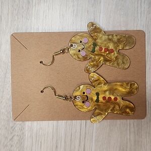 Gingerbread Gold Hypoallergenic Earrings